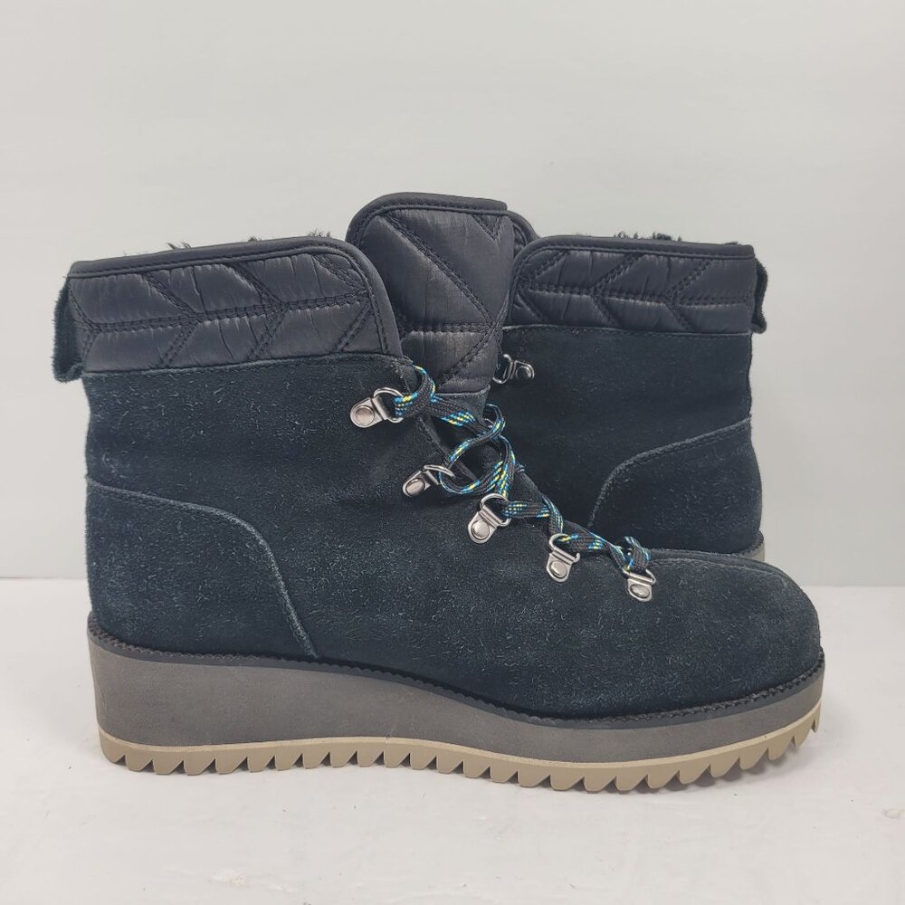 UGG Birch Women's Black Lace-Up Waterproof Ankle Boots S/N 1095712 US Size 8 - Picture 5 of 11